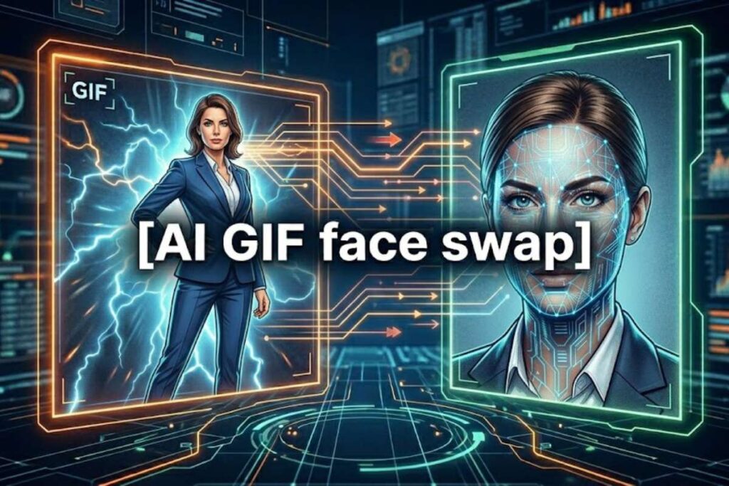 AI GIF face swap